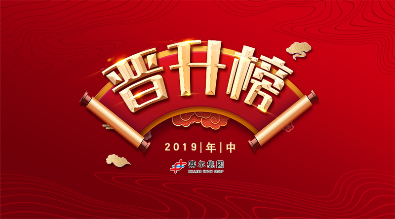 賽爾集團(tuán)2019年中晉升榜